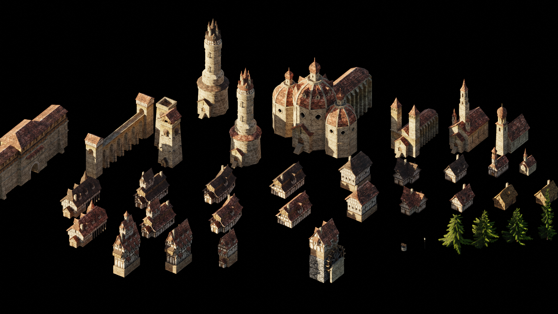 Medieval city generator. City Generator.