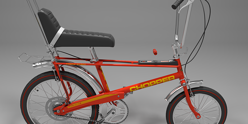 Retro Bicycle Raleigh Chopper Mk2 Blender Market