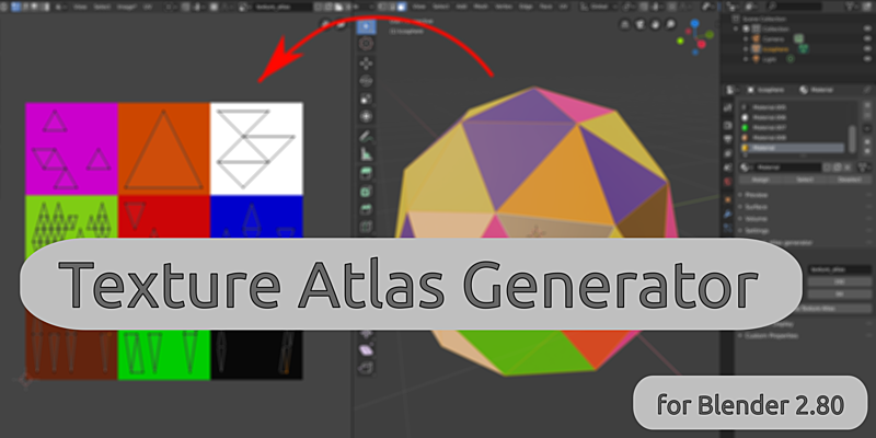 Texture Atlas Generator - Blender Market