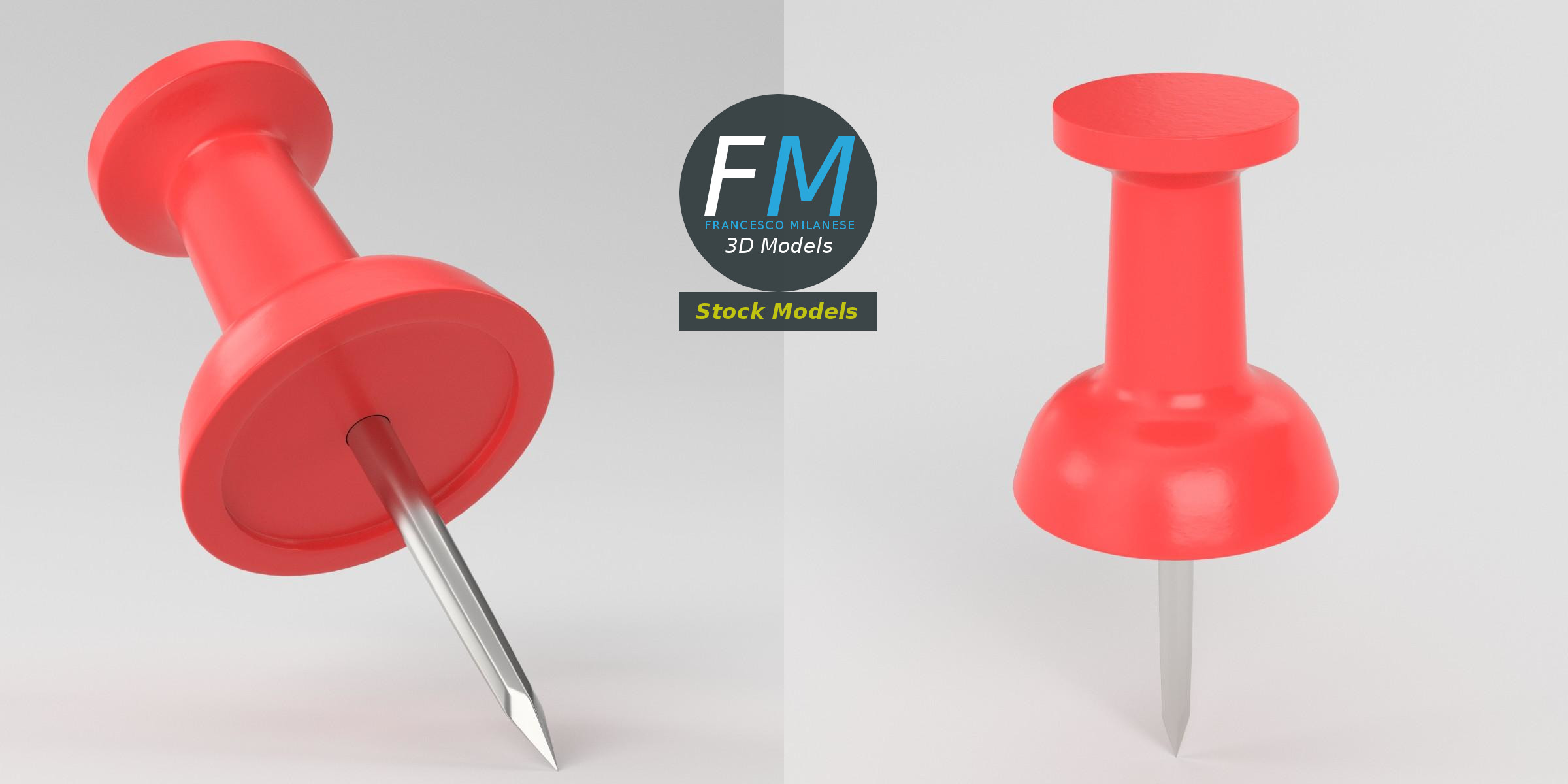 Push pin - Blender Market