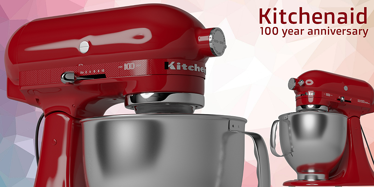100 year anniversary kitchenaid mixer