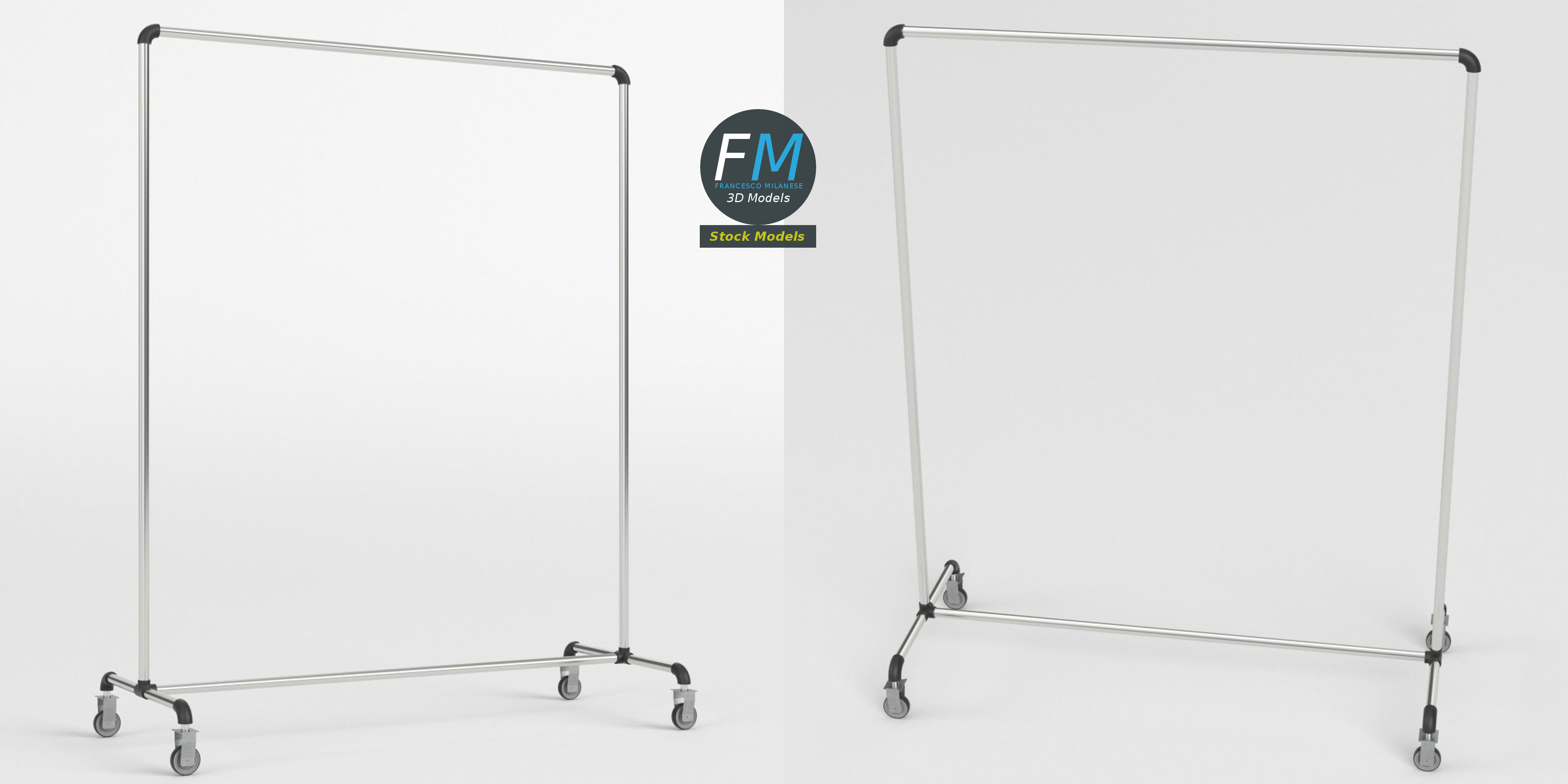 Single bar clothing rack Blender Market