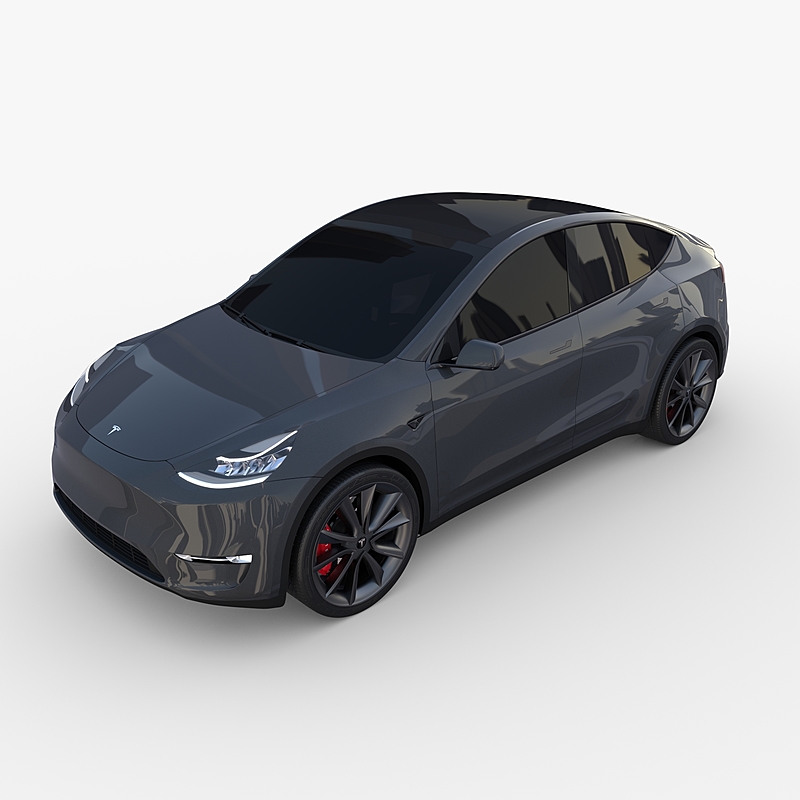 Tesla Model Y Midnight Silver Blender Market