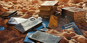 Mandalorian Beskar Steel Ingots 3d Asset Kit Pbr Blender Market