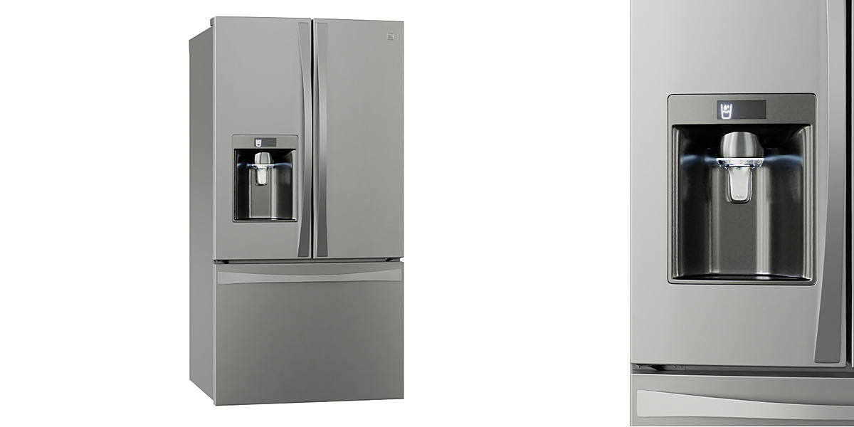 Modern Fridge - Kenmore elite 74049 2 - French Door Refrigerator -Kitchen  Appliances