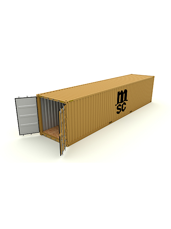 Shipping Container MSC - Blender Market