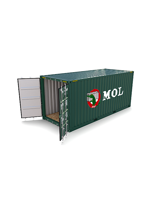20ft Shipping Container MOL - Blender Market