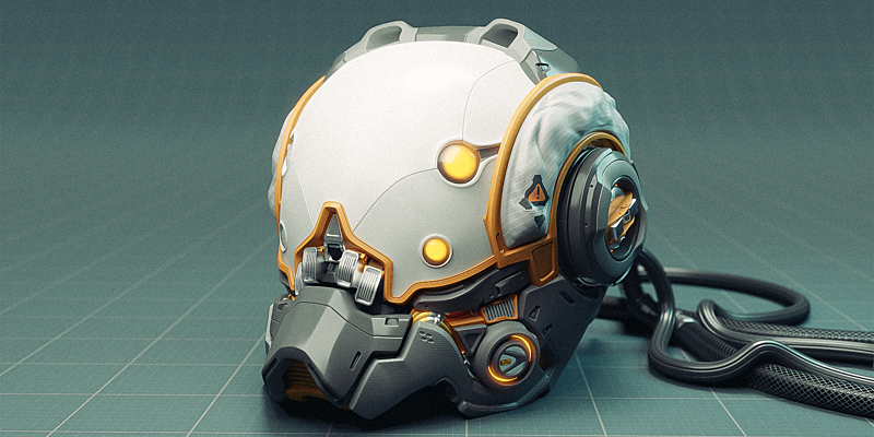 Blender Market - Modeling a Scifi Helmet in Blender 2.8 by Rachel 2 largef bb278e3af82f61ecb430efdf011a730f