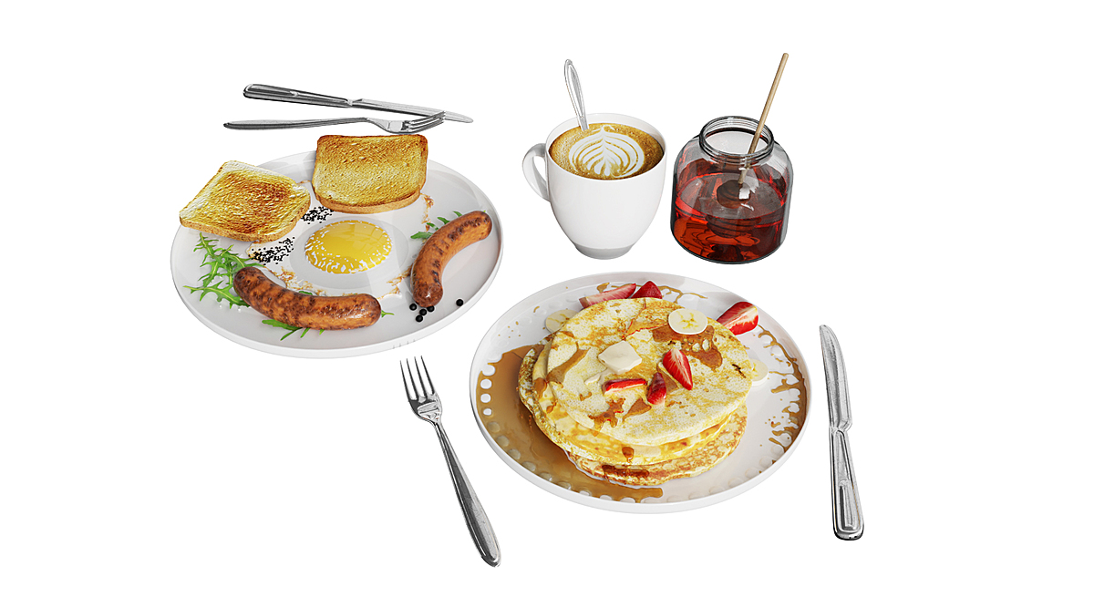 Breakfast With Pancakes And Scrambled Eggs Blender Market