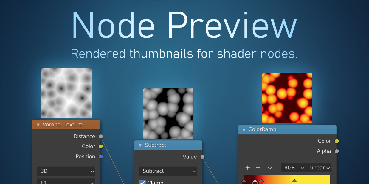 Blender - Node Preview v1.15 2 8910358a88d22add238761ad14eb9a95