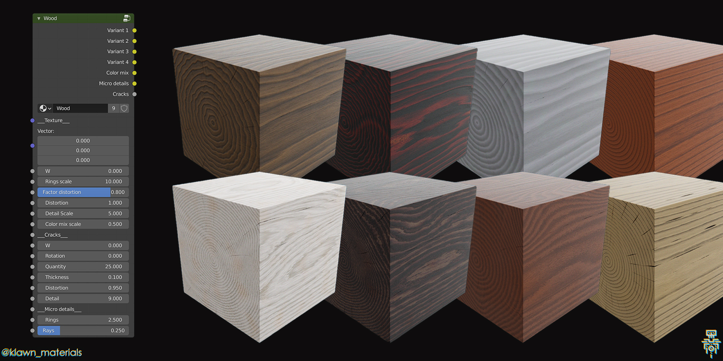 Procedural wood material Blender Market