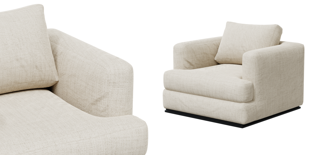 armchair Eichholtz Hallandale armchair Blender Market