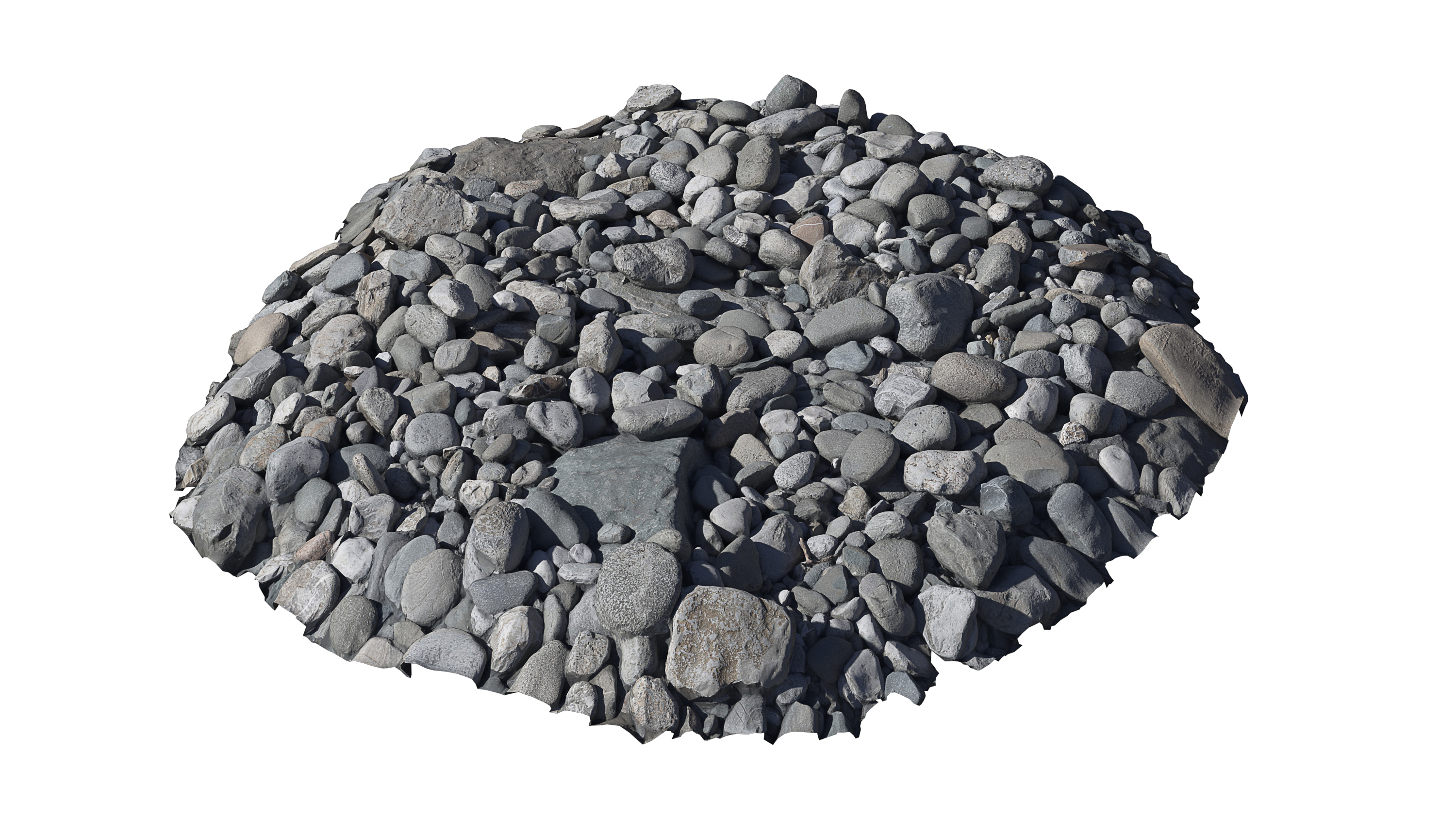 Ultra realistic A bunch of rocks - Blender Market