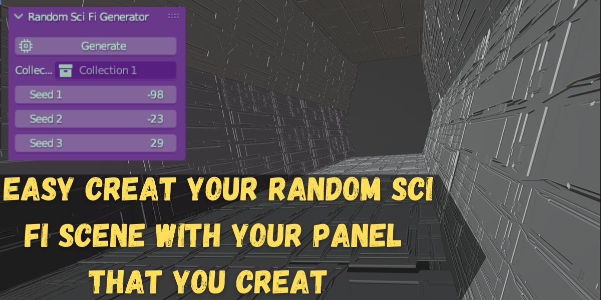 Random Sci Fi Generator - Blender Market