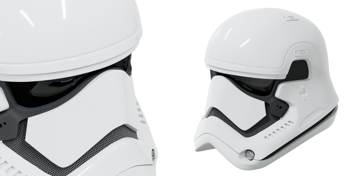 StarWars First Order Stormtrooper Helmet Blender Market