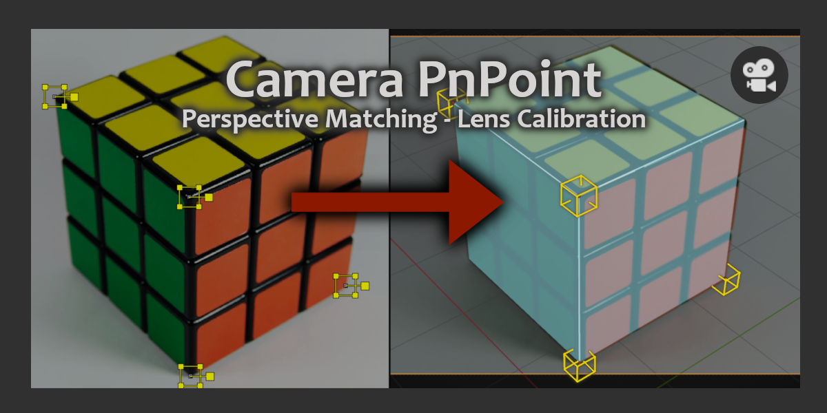 Camera PnPoint Perspective Matching and Lens Calibration Blender Market