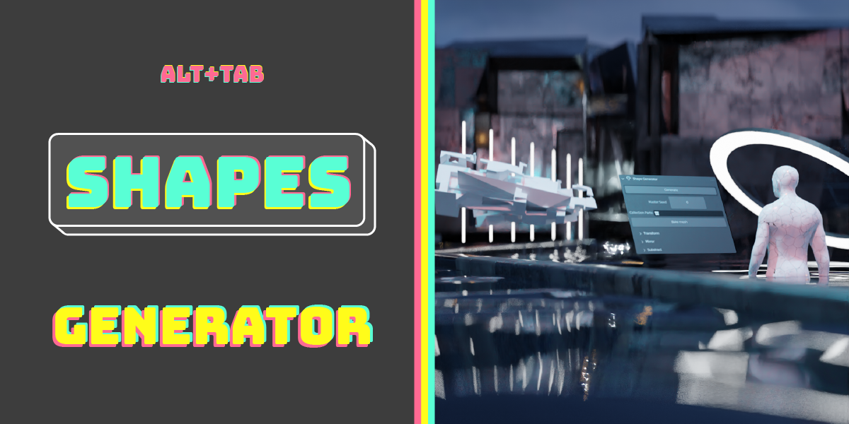 Random Shape Generator - Blender Market