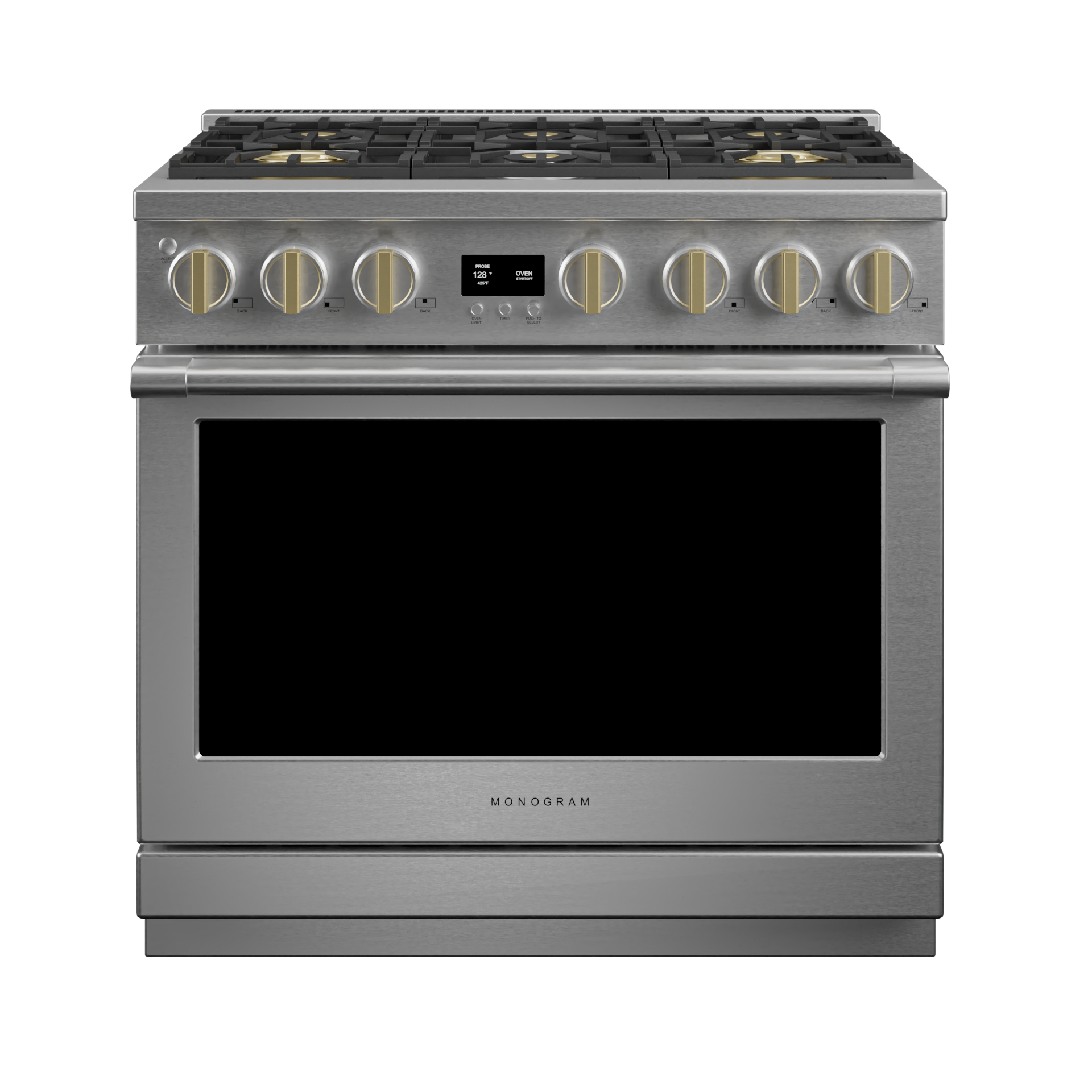 Ge monogram 36 online inch gas range
