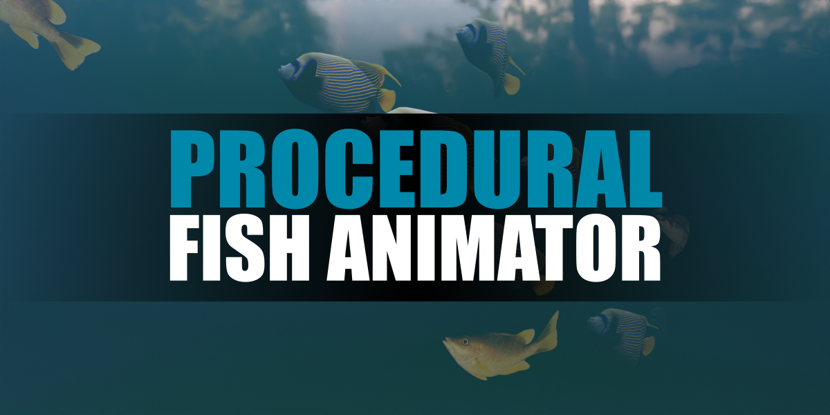 Procedural Fish Animator - Blender Market