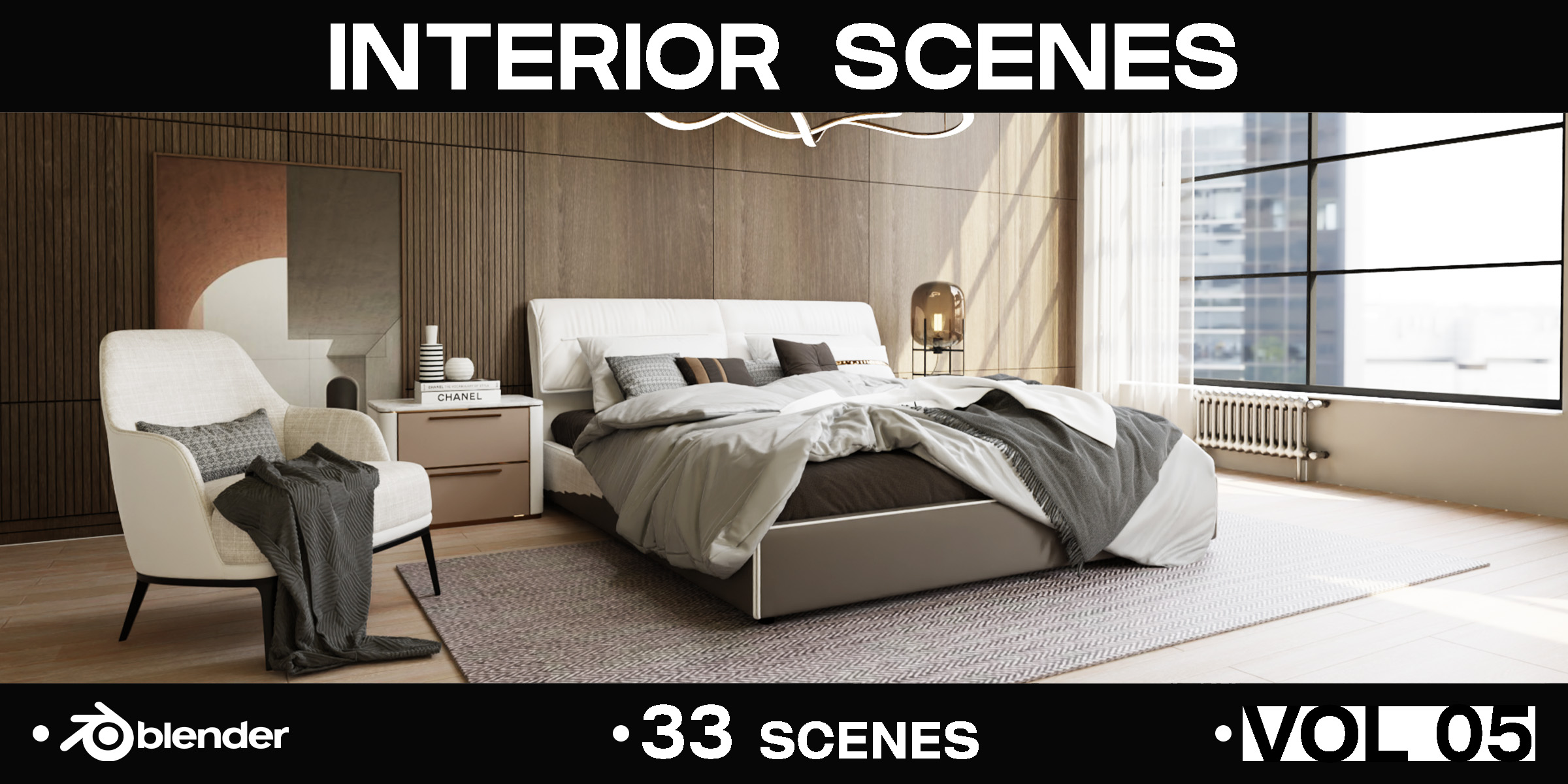 Interior Scenes Vol 05 - Blender Market