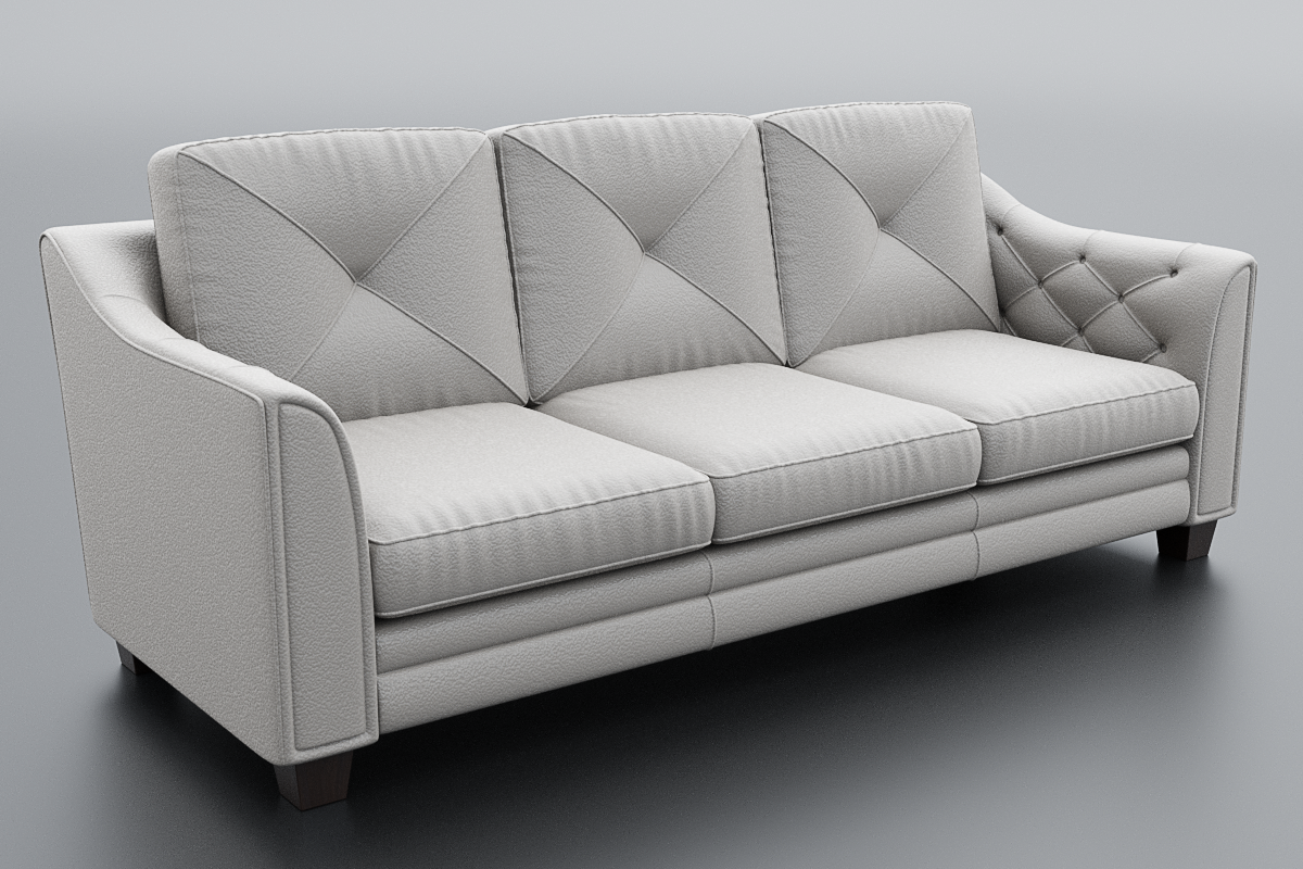 Sofa Maklaine Tufted Leather Blender Market