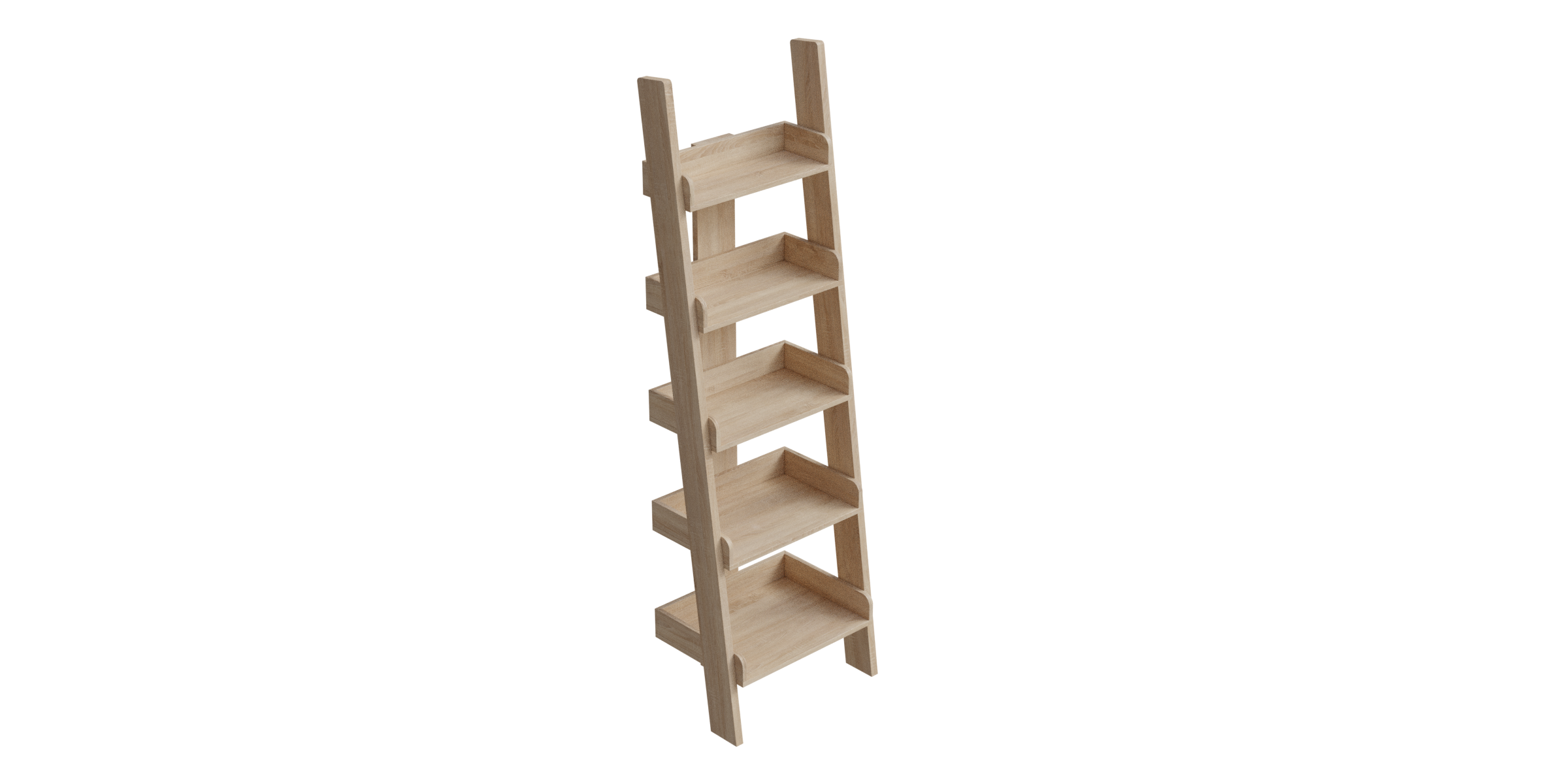 Narrow Ladder Oak Effect Shelf Blender Market