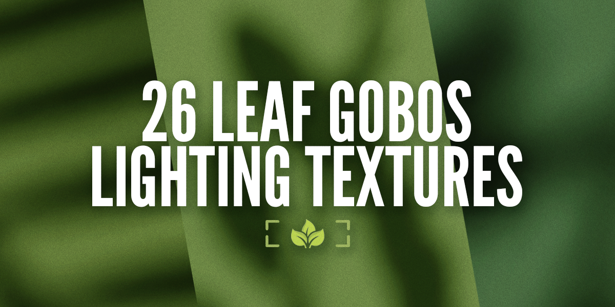 26 Leaf Gobos Lighting Textures for Blender Cycles Blender Market