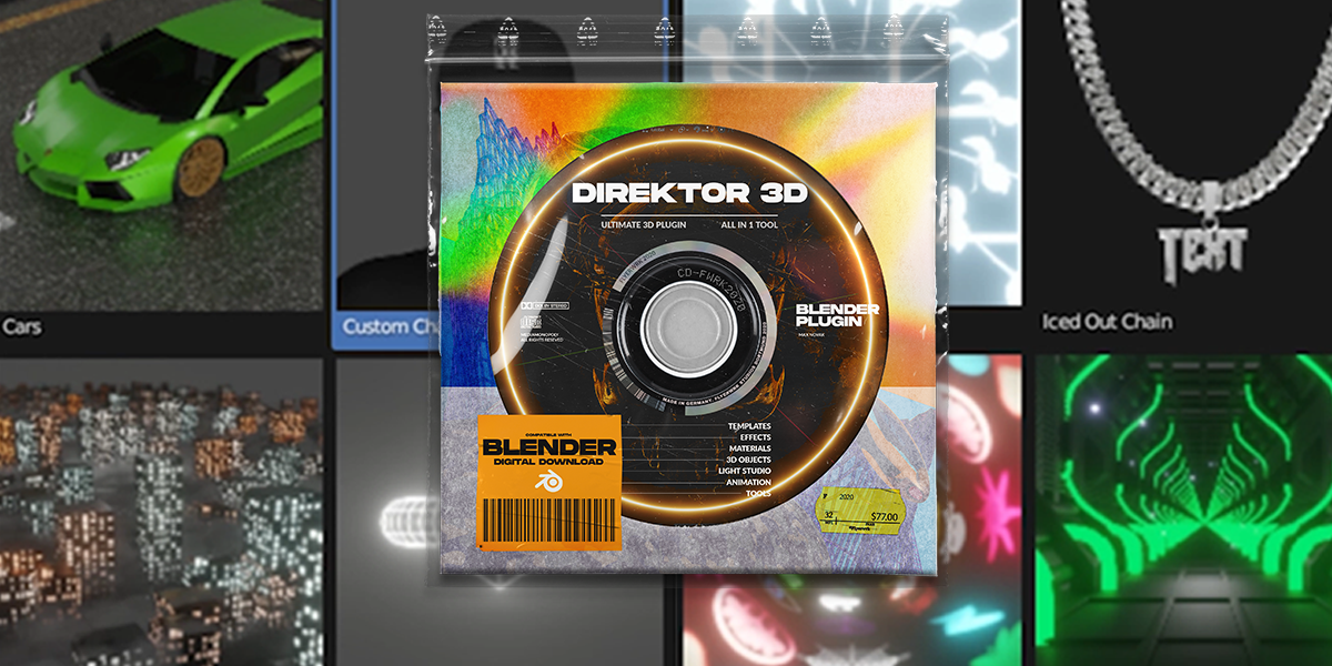 Direktor 3D | Music Video Creation Tool - Blender Market