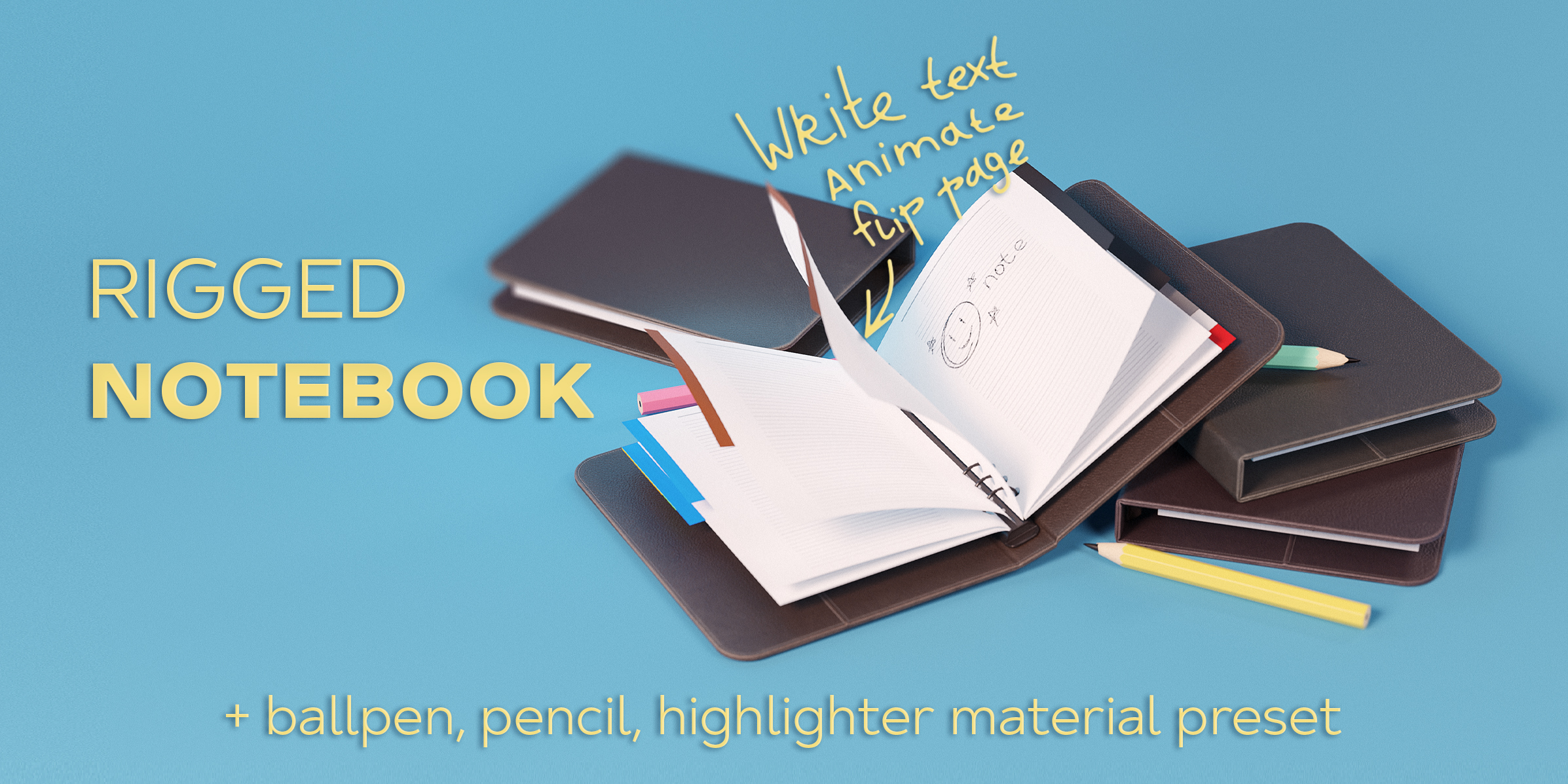 Rigged Leather for Stunning Infographics