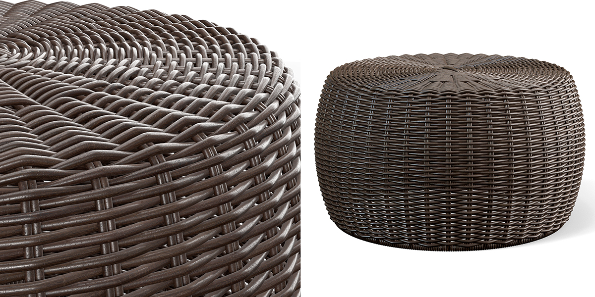 Resin Wicker Footstool Ottoman Blender Market