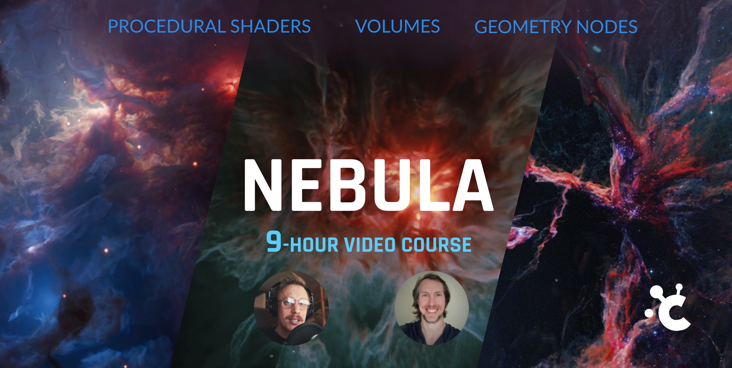 Blender Market - Nebula: Learn Volumes, Geonodes & More (Eevee/Cycles) 2 9b64197d072142861b82194dd715446a