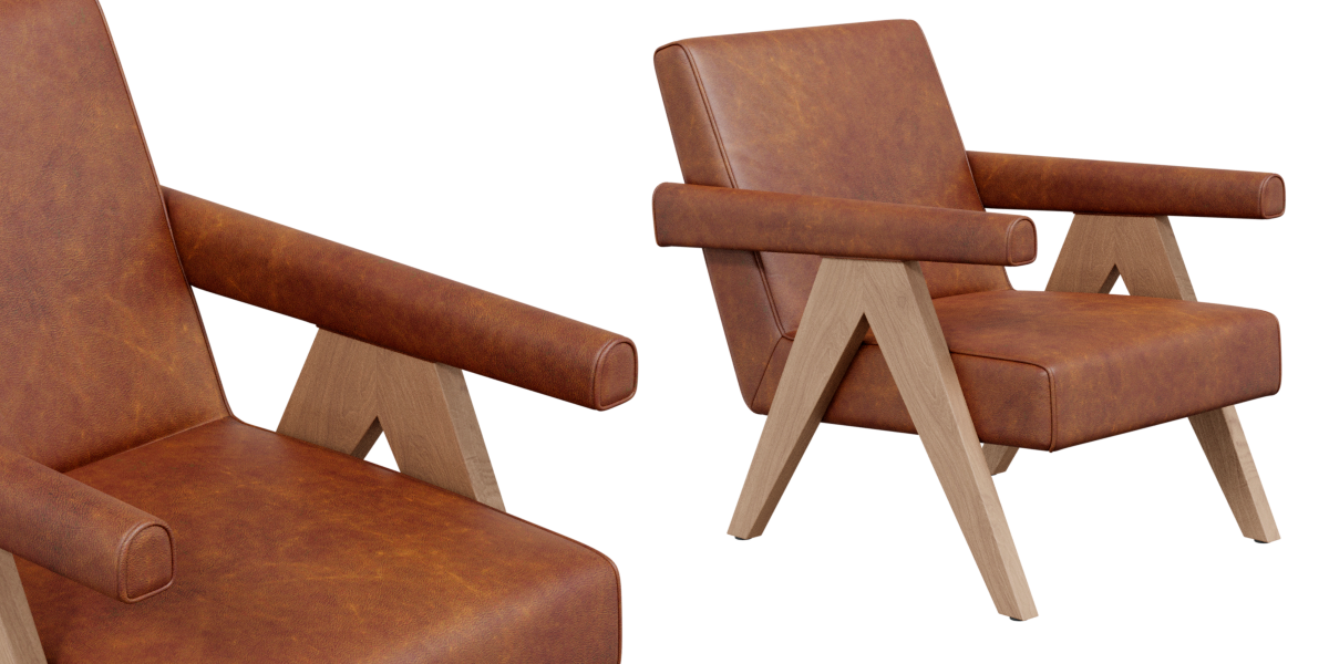 Armchair Restoration Hardware Jakob Leather Lounge Chair Blender Market