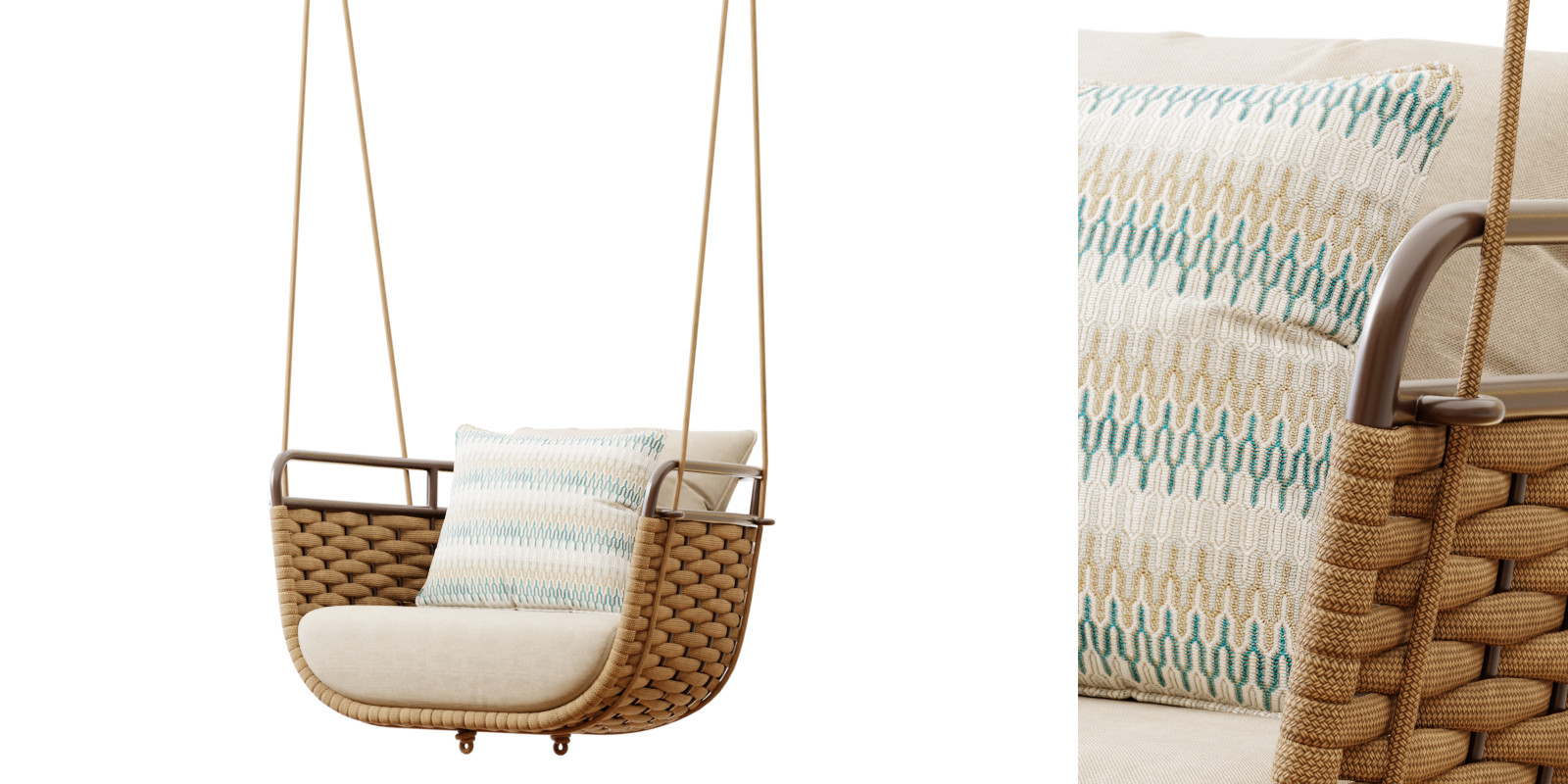 Swing - Exterior Rope Swing Inspired By Roberti Portofino Hanging On ...