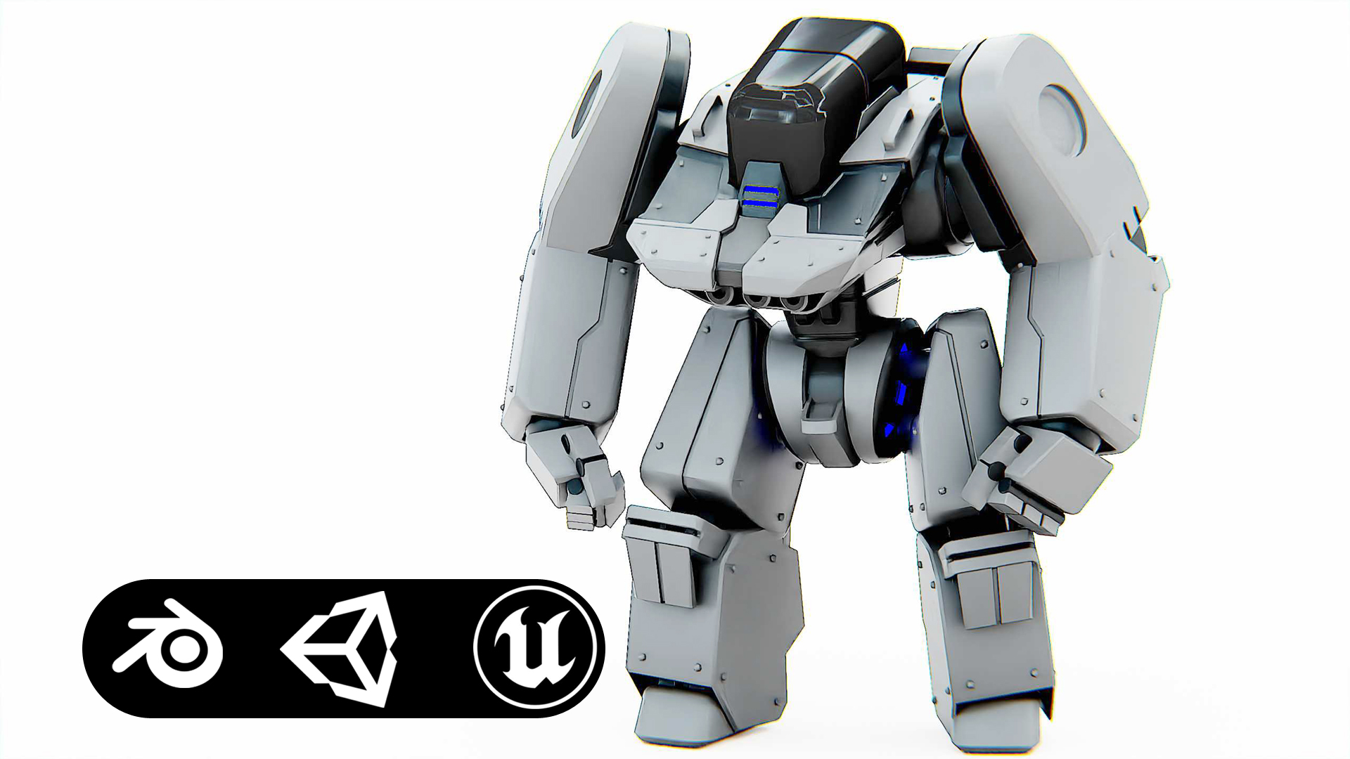 BATTLE DROID SPYKER AutoRig Pro Rigged For Mixamo, Unreal Engine