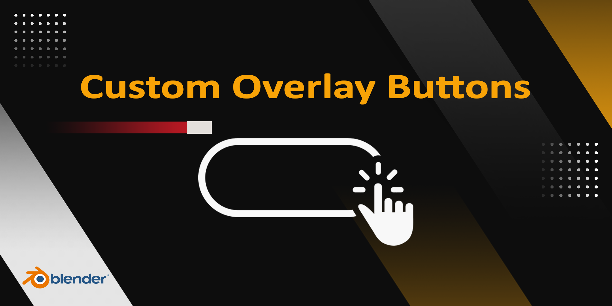 Custom Overlay Buttons - Blender Market
