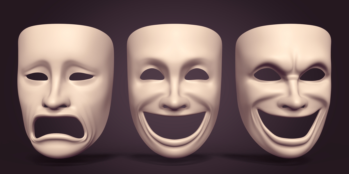 Theater Masks - Blender Market