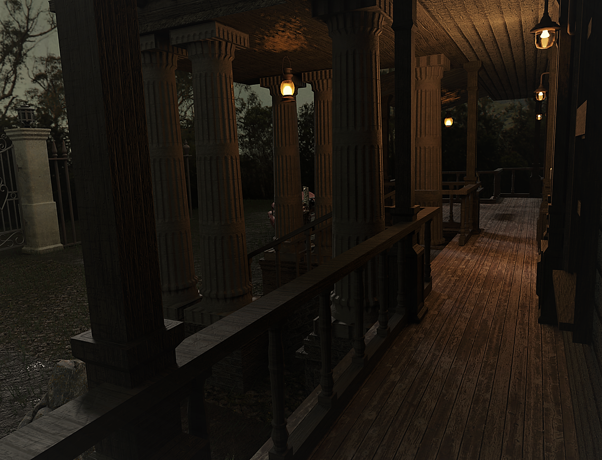 Haunted house 3d model Blender Market