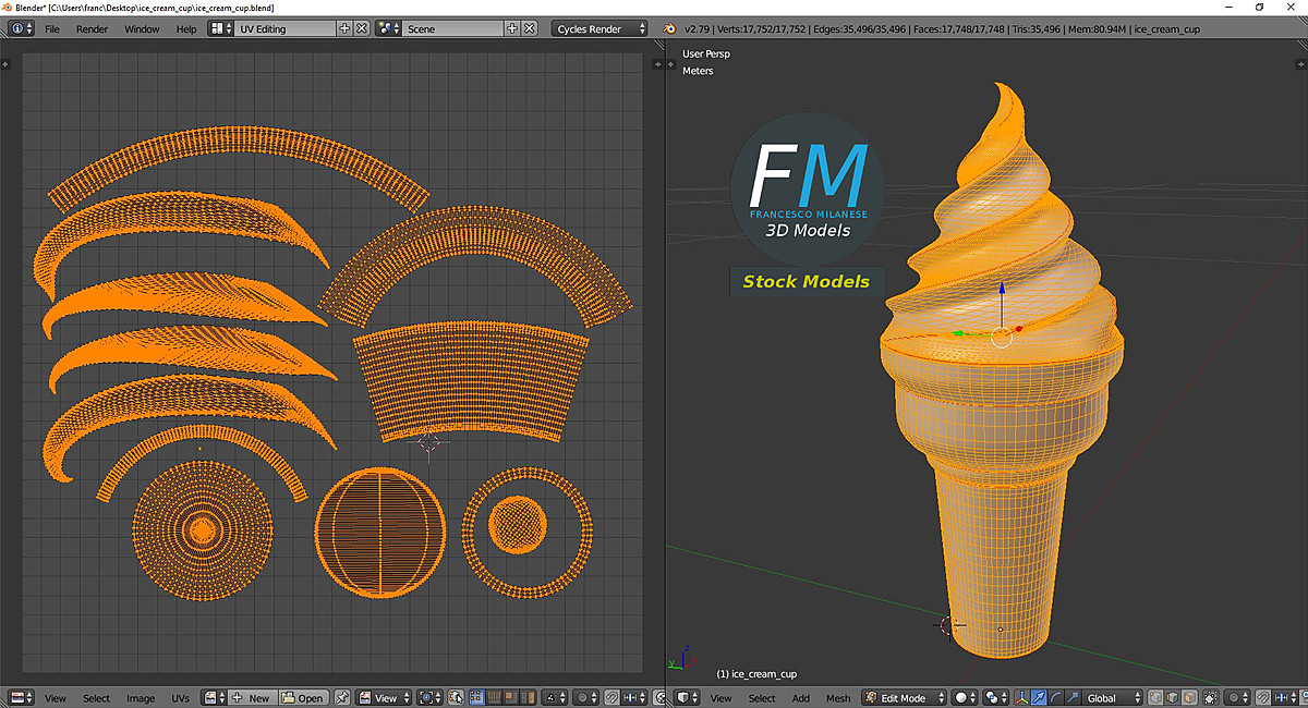 Stylized ice cream cone Blender Market
