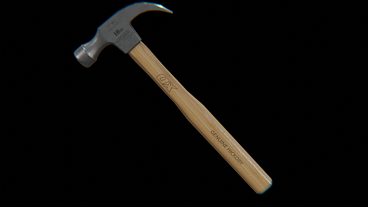 Claw Hammer OX hickory iron forged Blender Market Claw Hammer OX hickory iron forged Blender Market