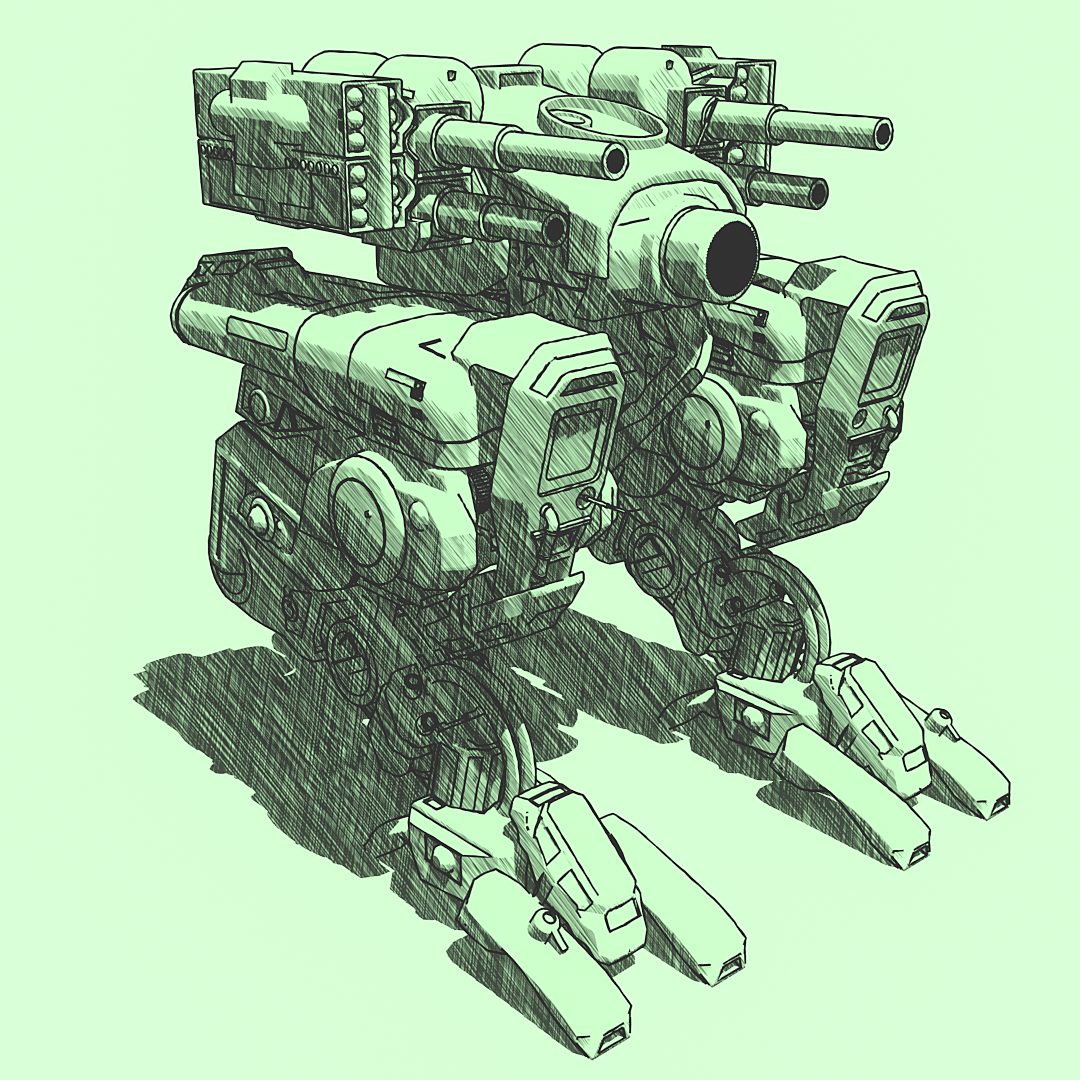 Procedural Hand Drawn shader for eevee Blender Market