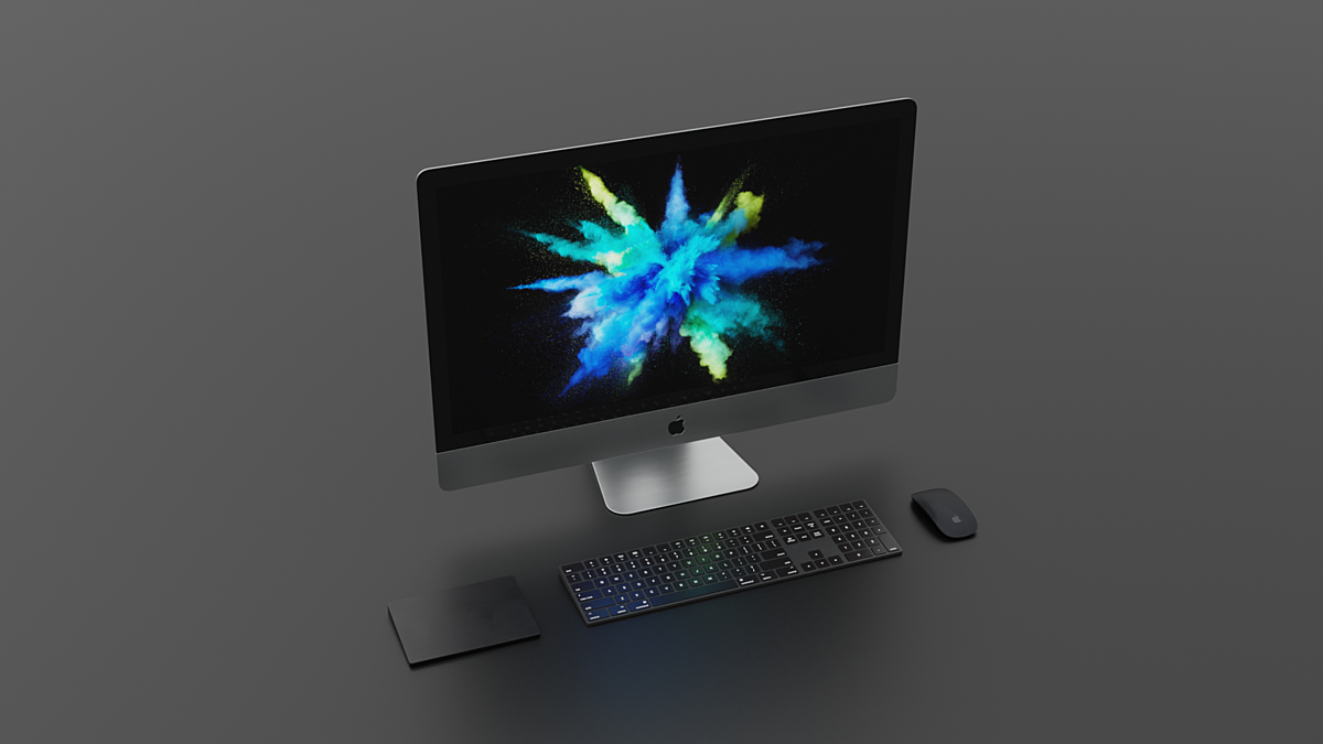 iMac Pro 2017 by Apple Blender Market