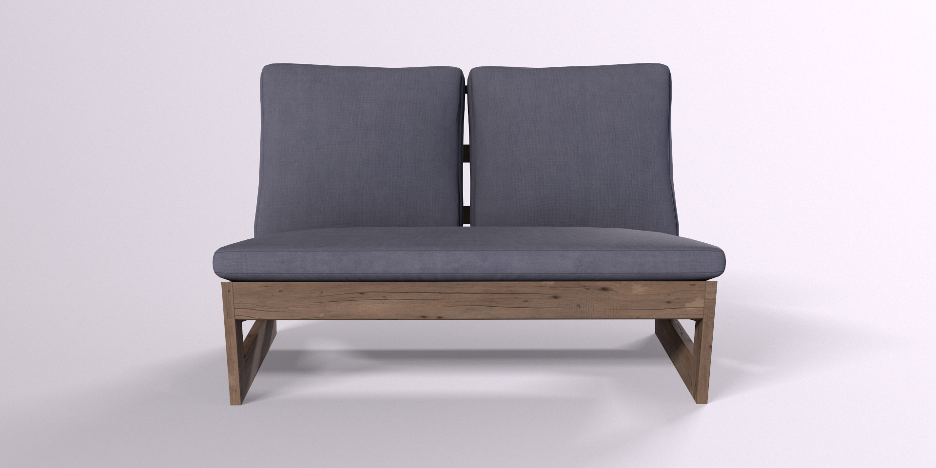 Love Seat with cushions Blender Market