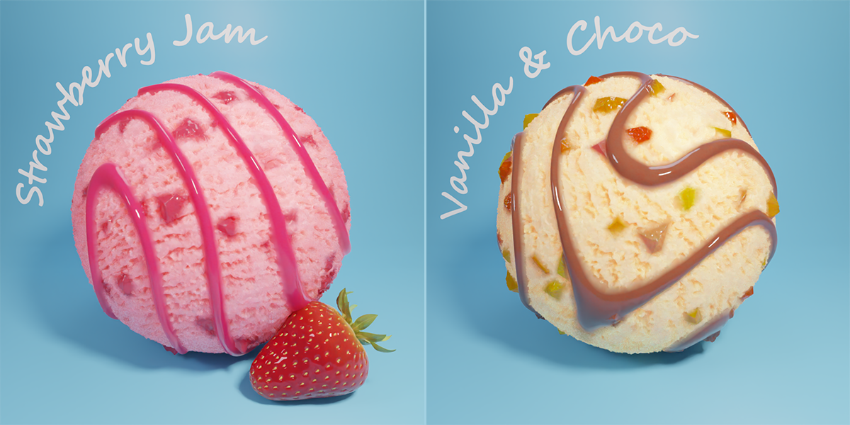 Real Ice Cream Shaders Blender Market