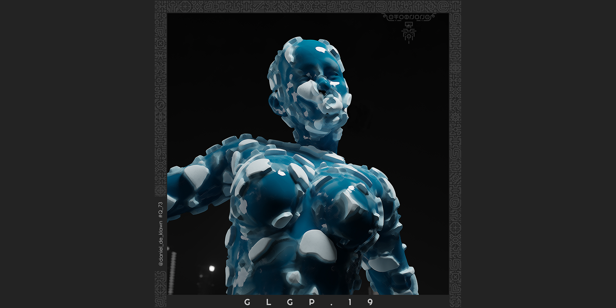 4in1 Procedural Ice Shaders Blender Market
