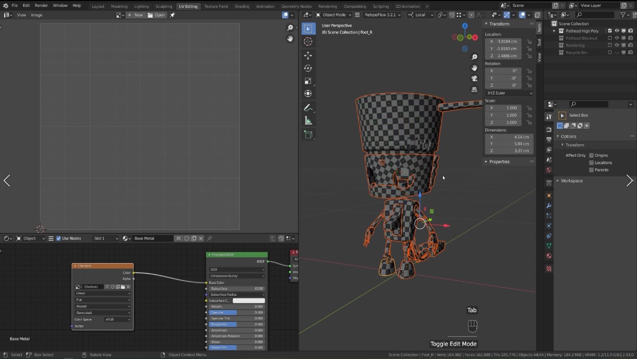 Pothead A Blender Hard Surface Character Creation Course Blender Market