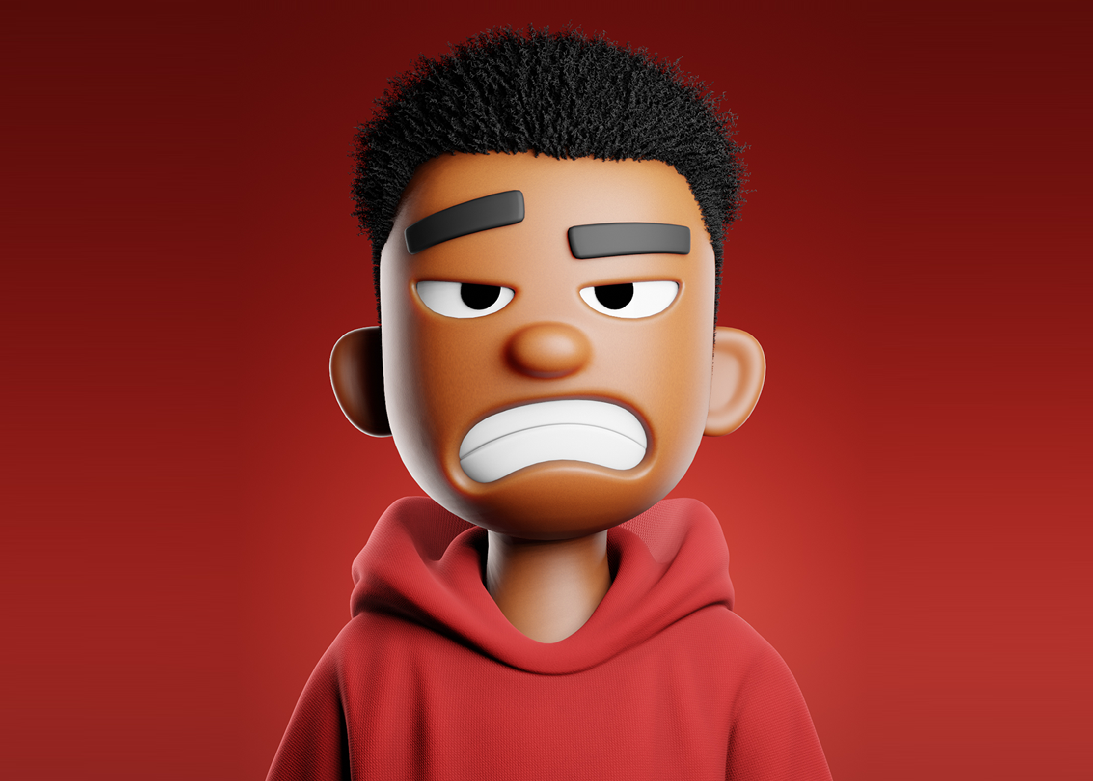 3D NFT Stylized Character Base Template 3d model - Blender Market