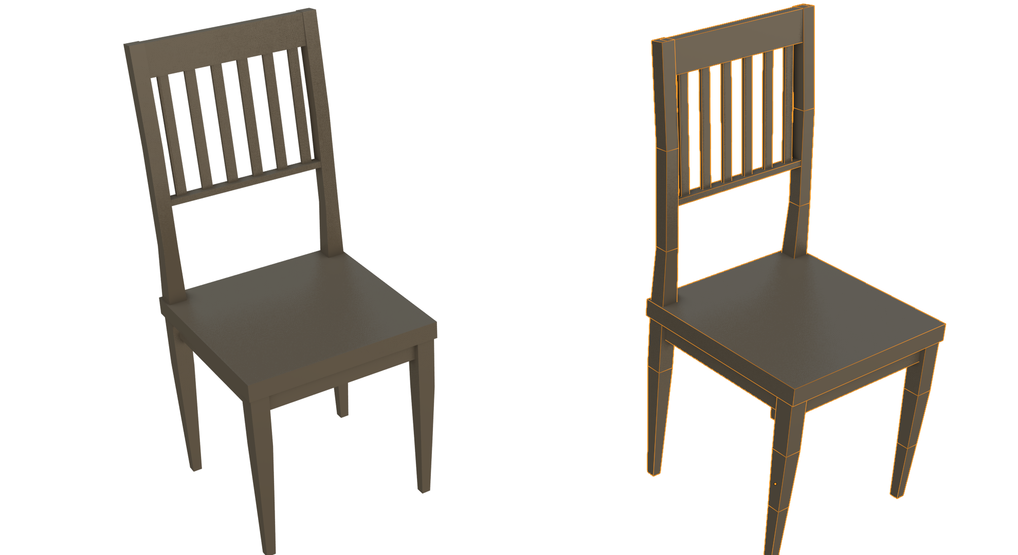 Low poly Furniture Assets Blender Market
