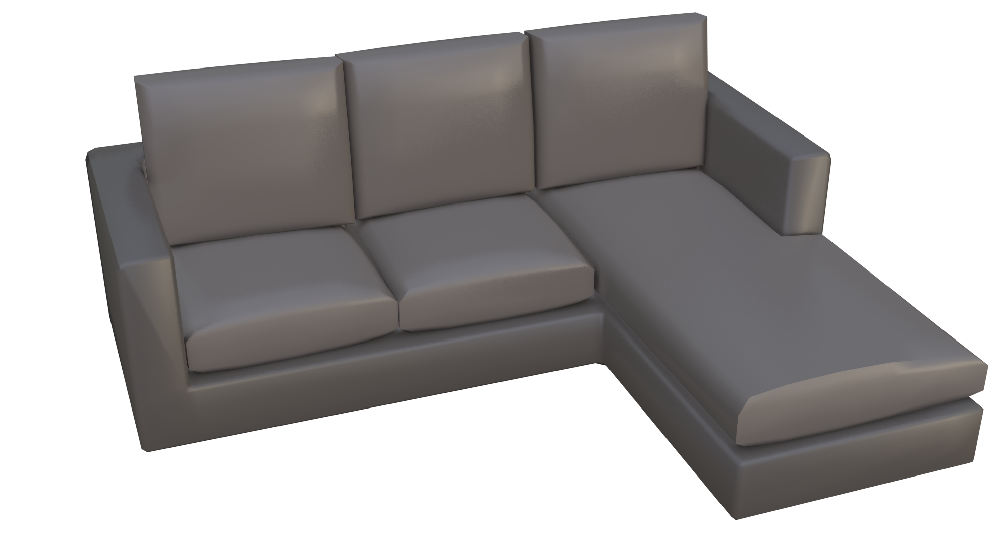 Low poly Furniture Assets Blender Market