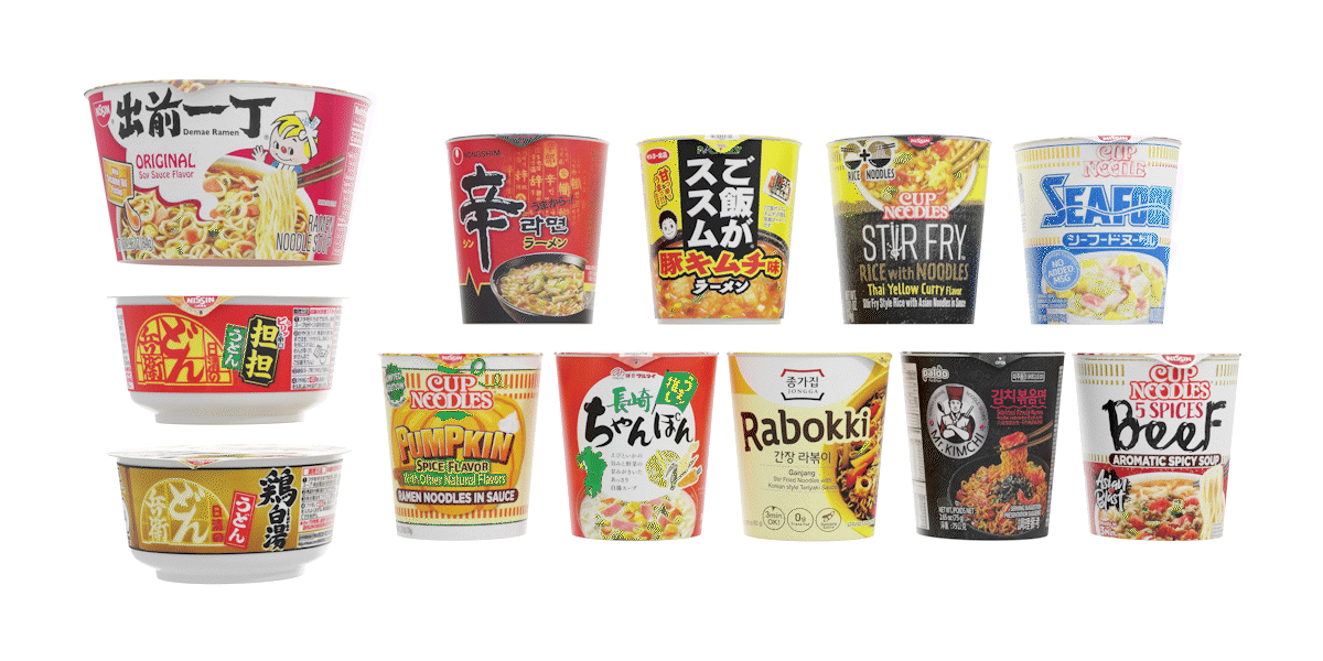 Cup Noodles Collection Blender Market