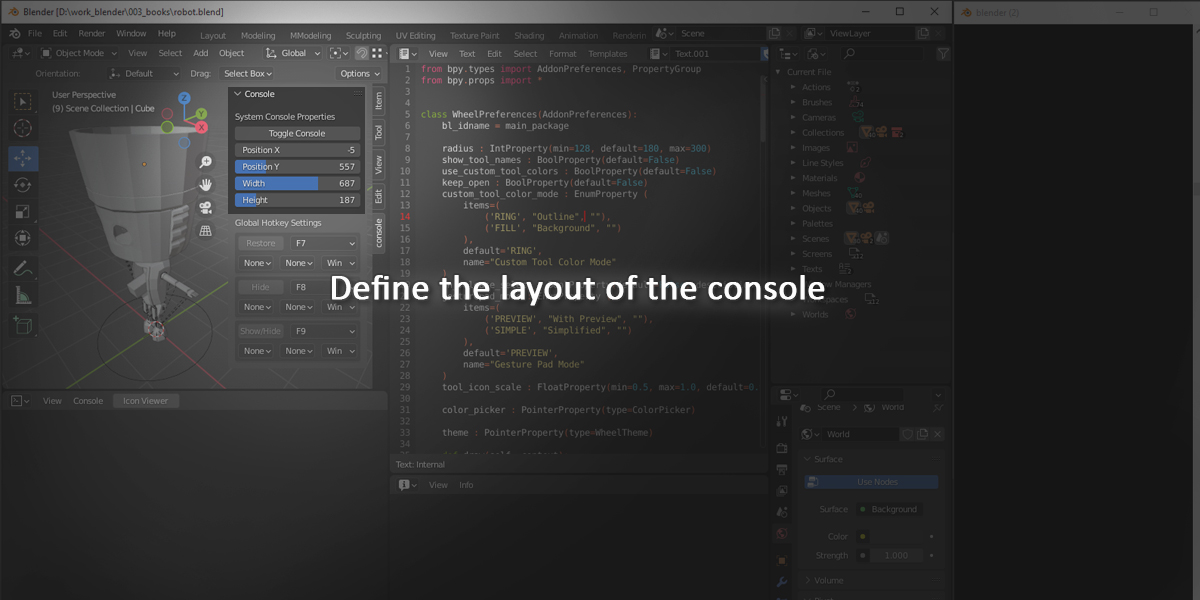 Blender System Console Controler Pro Blender Market